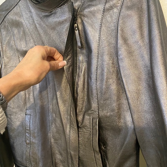 Vintage Boss Leather Jacket - Picture 3 of 6